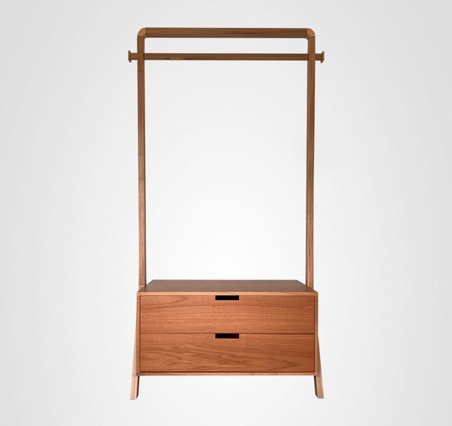 Arara Roupas 100 Curva Cavalete Jequitibá