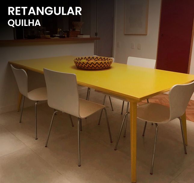 Tampo Retangular Asa + Pernas Quilha