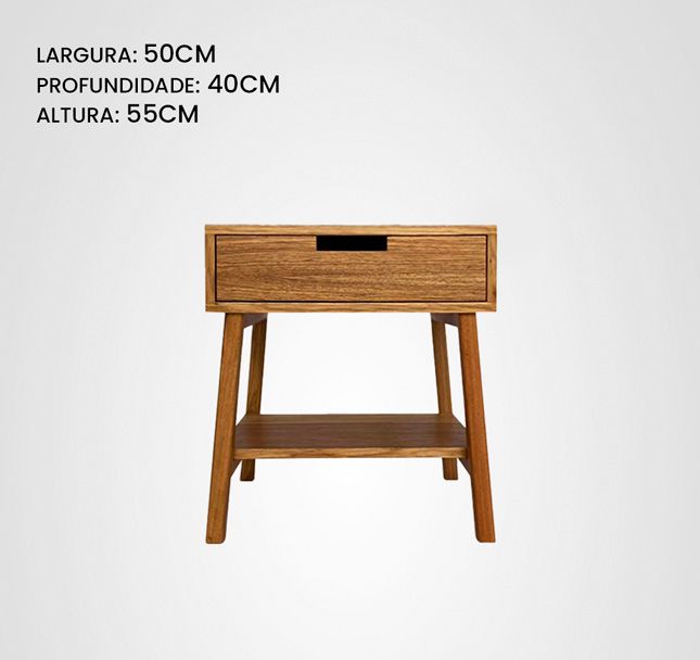 Mesa de Cabeceira 50 Reto Freijó