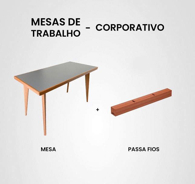 Mesa 120 Quilha Jequitibá Chumbo