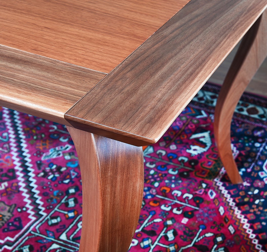Mesa de Jantar 230 Retangular Asa Cabriolet Jequitibá