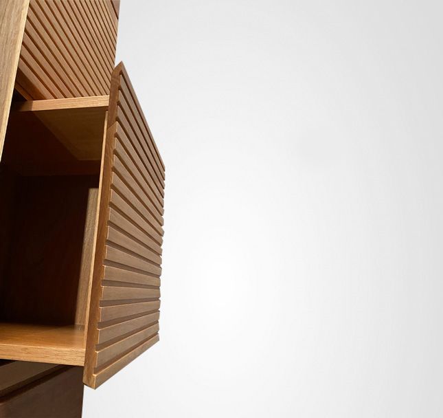 Rack 280 Base Ranhurado Jequitibá