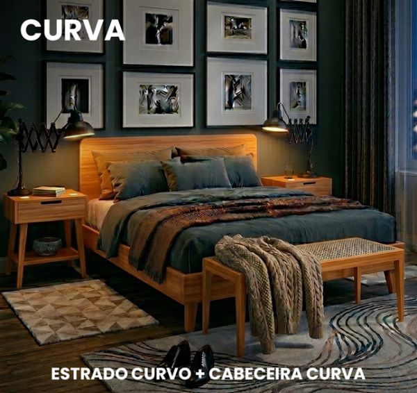 Estrado e Cabeceira Curva
