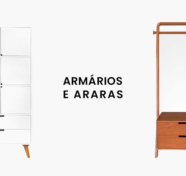 Armários e Araras