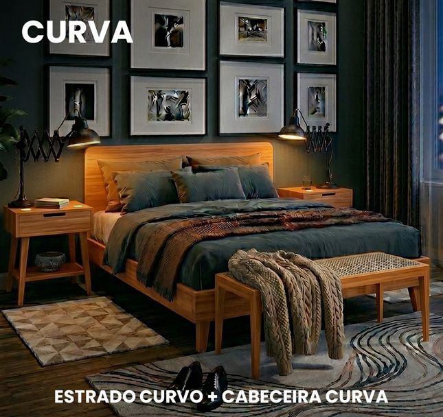 Estrado e Cabeceira Curva