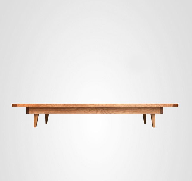 Cama Solteiro Box Sobreposta Curva Madeira