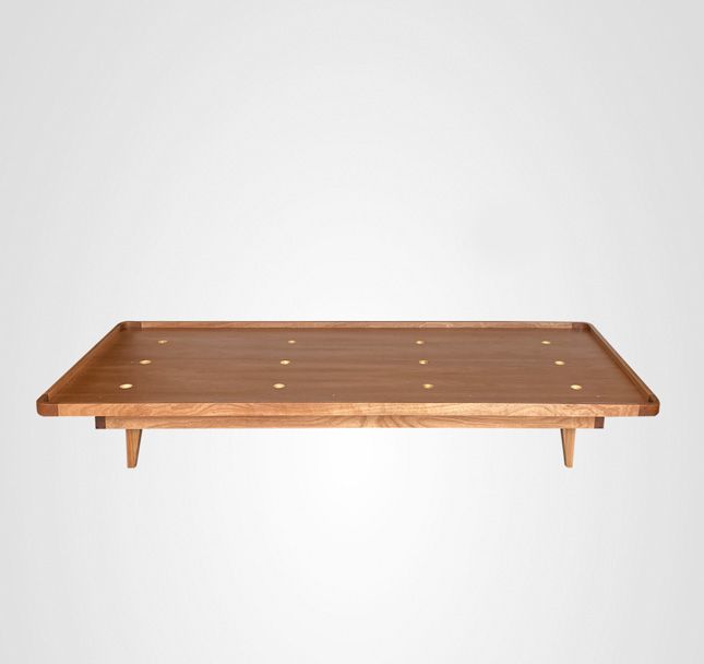 Cama Solteiro Box Sobreposta Curva Madeira
