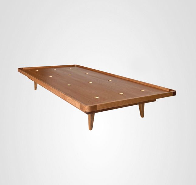 Cama Solteiro Box Sobreposta Curva Madeira