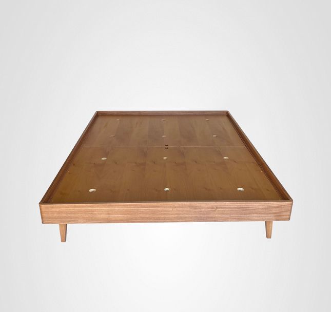 Cama Viúva Box Curva Madeira