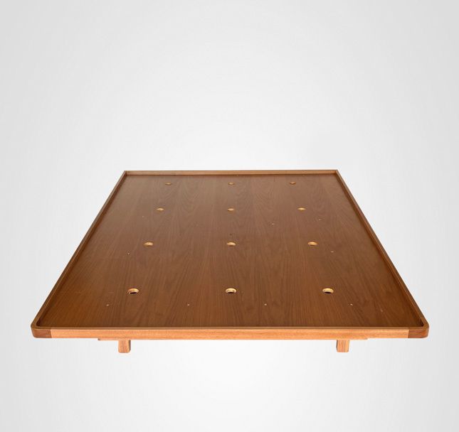 Cama Viúva Box Sobreposta Curva Madeira