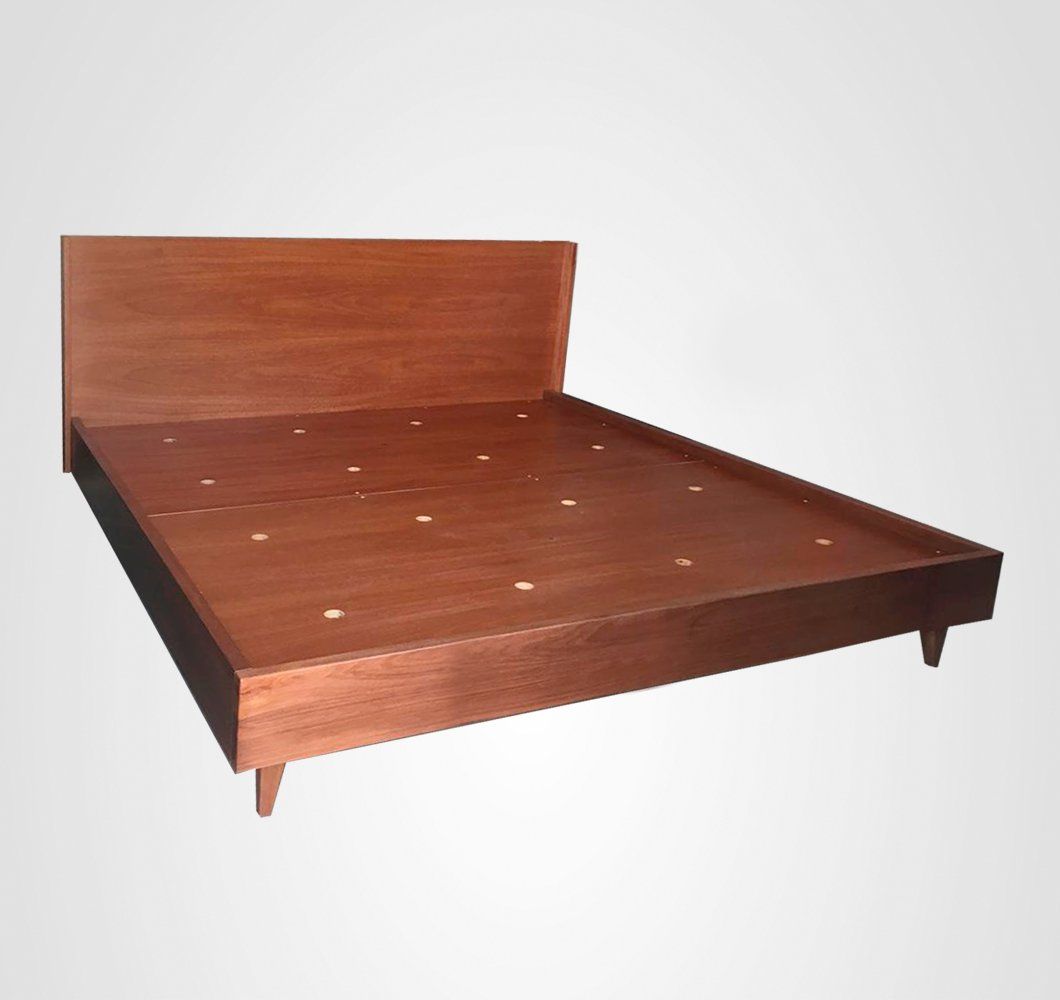 Cama Casal Abraço Madeira Madeira