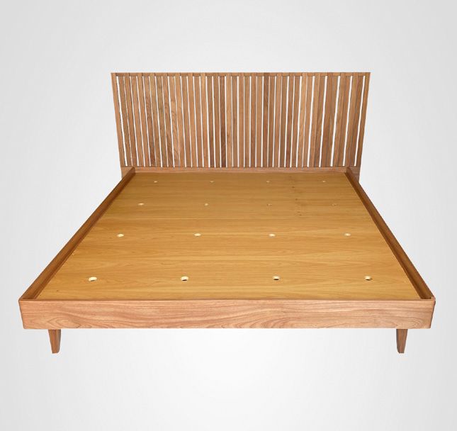 Cama Curva Ripado Alternado Madeira