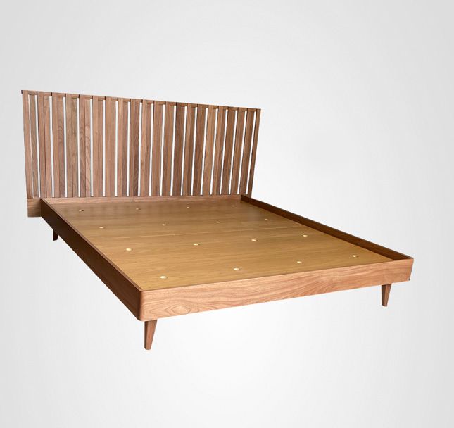 Cama Curva Ripado Alternado Madeira