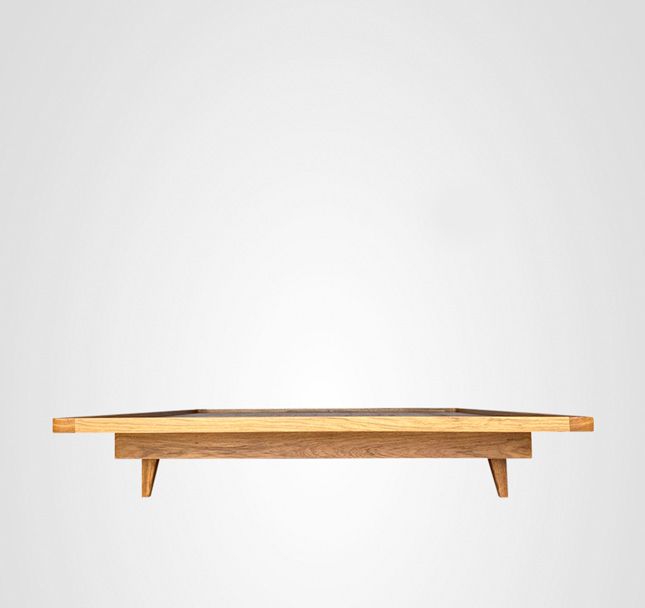 Cama Casal Box Sobreposta Curva Madeira