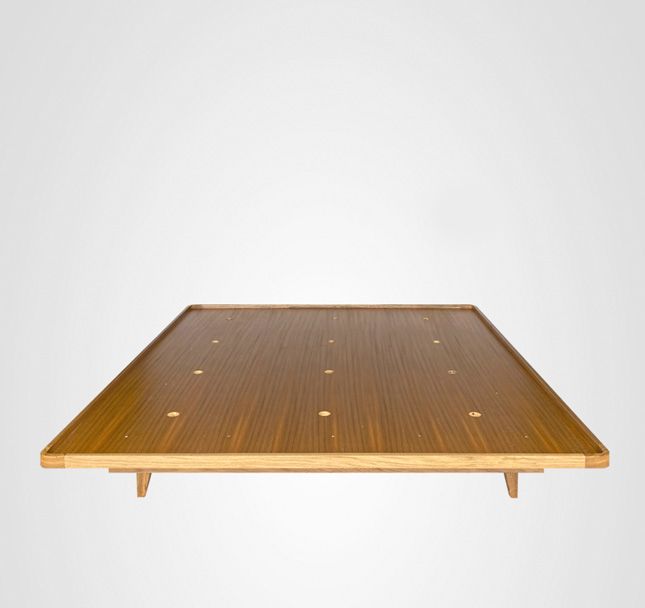 Cama Casal Box Sobreposta Curva Madeira
