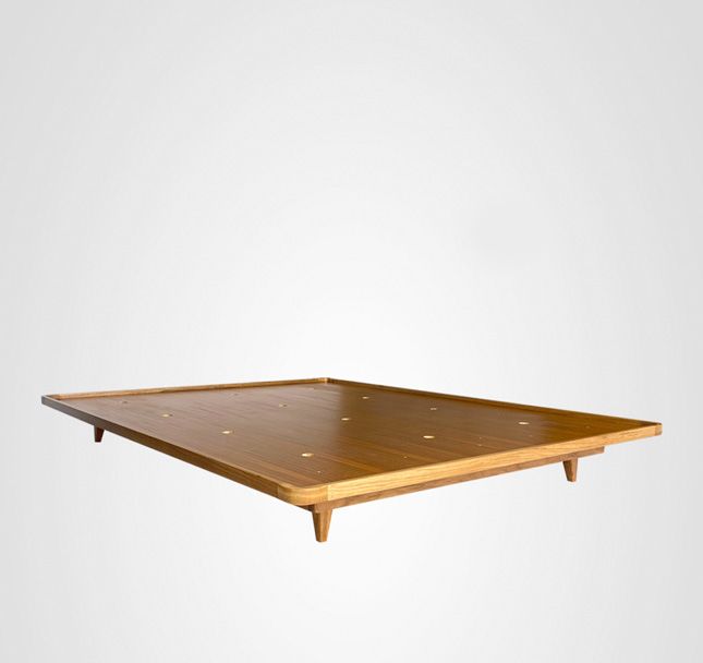 Cama Casal Box Sobreposta Curva Madeira