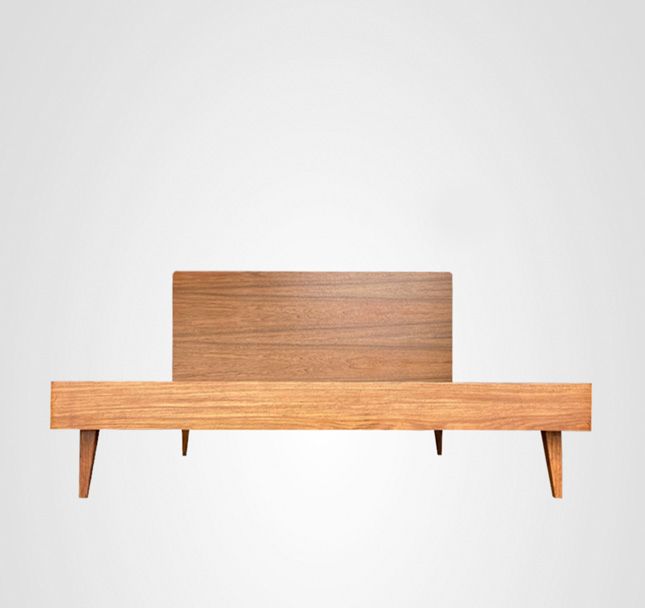 Cama Casal Curva Madeira