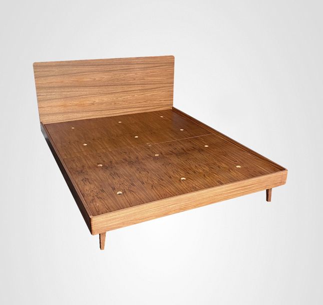 Cama Casal Curva Madeira