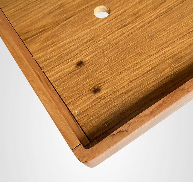 Cama Casal Box Curva Madeira
