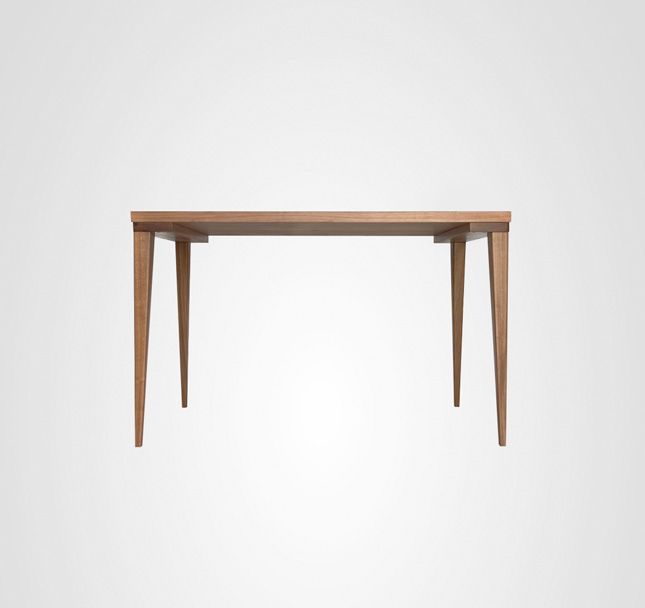 Mesa de Jantar 120 Retangular Marchetada Taco Madeira