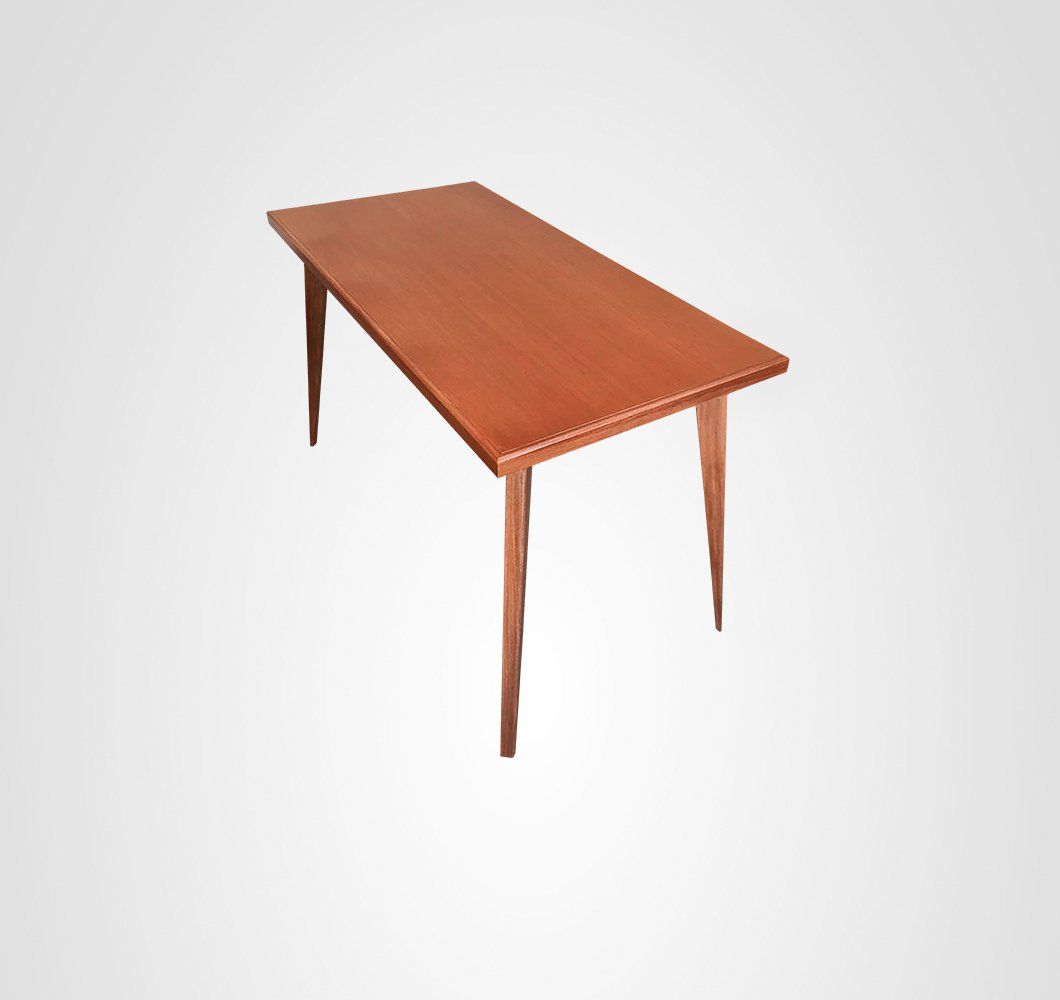 Mesa de Jantar 120 Retangular Quilha Madeira