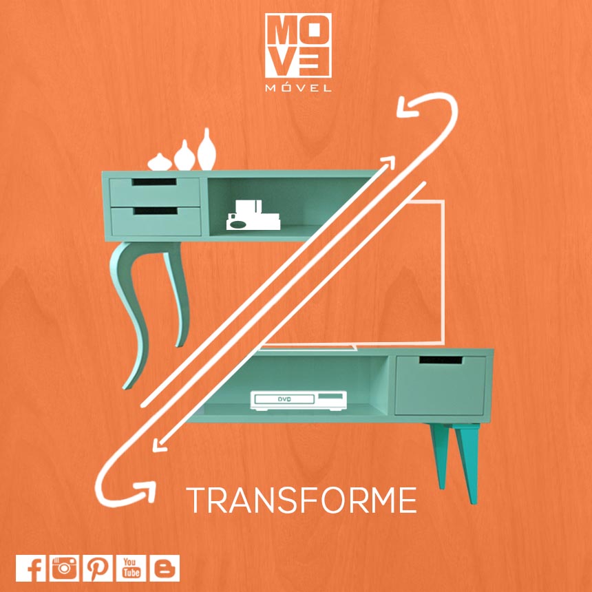 O MÓVEL QUE TRANSFORMA AO LONGO DA VIDA